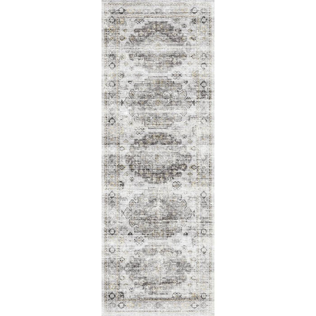 Kyra Silver Grey White Rug